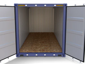 20ft shipping container cma cgm 3D Model