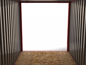 20ft shipping container hamburg sud 3D मॉडल