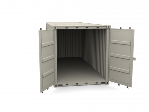 20ft shipping container hamburg sud 3D मॉडल
