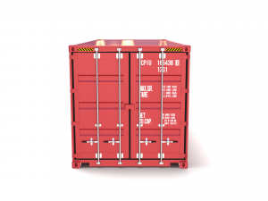 20ft shipping container hamburg sud 3D मॉडल
