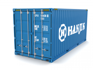 20ft shipping container hanjin 3D मॉडल