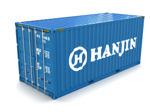 20ft shipping container hanjin 3D मॉडल
