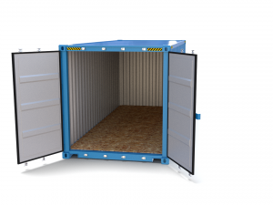 20ft shipping container hanjin 3D मॉडल