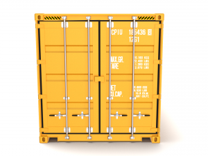 20ft shipping container hapag lloyd 3D मॉडल