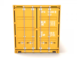 Cont&ecirc;iner de transporte de 20 p&eacute;s hapag lloyd Modelo 3D