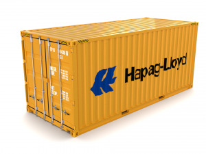 20ft shipping container hapag lloyd 3D मॉडल