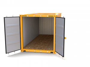 20ft shipping container hapag lloyd 3D मॉडल