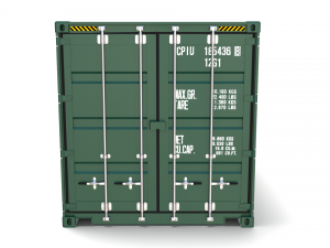 20ft shipping container mol 3D Model