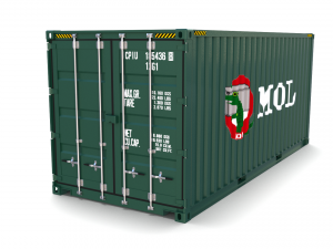20ft shipping container mol 3D Model