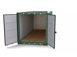 20ft shipping container mol 3D Model
