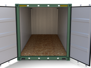20ft shipping container mol 3D Model