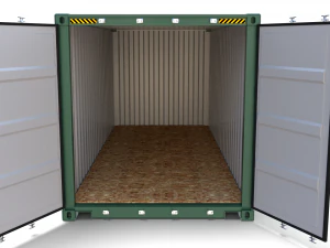 20ft shipping container mol 3D Model