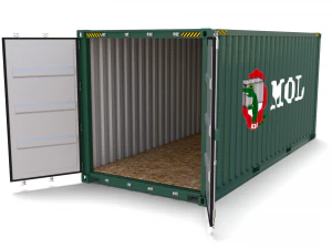 20ft shipping container mol 3D Model