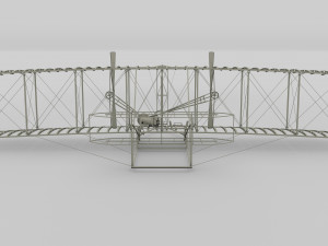 rocket locomotive and wright flyer pack 3Dモデル