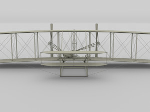 rocket locomotive and wright flyer pack 3Dモデル