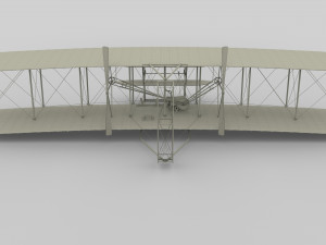 rocket locomotive and wright flyer pack 3Dモデル