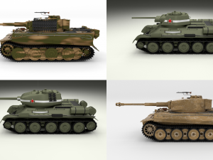 eastern front armor pack v1 3D Model