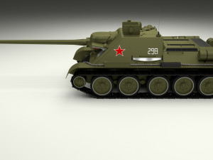 eastern front armor pack with interior v2 Modelo 3D