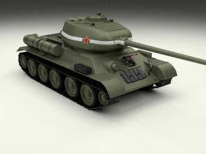 eastern front armor pack with interior v2 3D Model