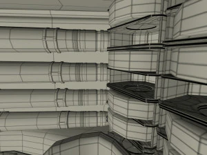 eastern front armor pack with interior v2 3D Model