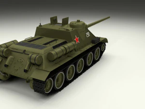 eastern front armor pack with interior v2 3D Model