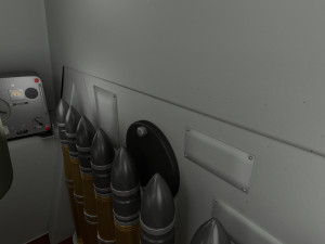 eastern front armor pack with interior v2 Modelo 3D