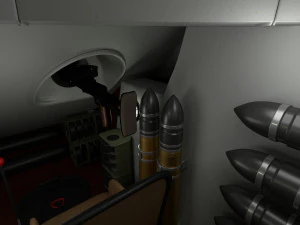 eastern front armor pack with interior v2 3D Model
