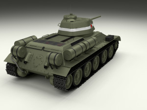 eastern front armor pack with interior v2 Modelo 3D