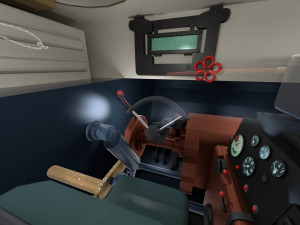 eastern front armor pack with interior v2 Modelo 3D