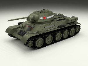 eastern front armor pack with interior v2 Modelo 3D