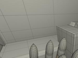 eastern front armor pack with interior v2 Modelo 3D