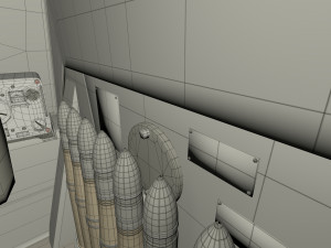 eastern front armor pack with interior v2 Modelo 3D