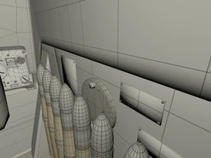 eastern front armor pack with interior v2 3D Model