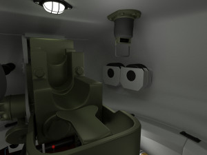 eastern front armor pack with interior v2 Modelo 3D