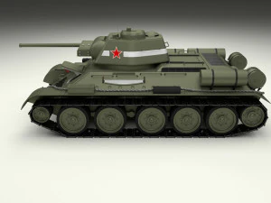 eastern front armor pack with interior v2 3D Model