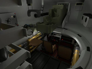 eastern front armor pack with interior v2 3D Model