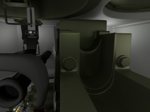 eastern front armor pack with interior v2 Modelo 3D