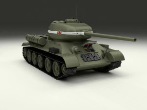 eastern front armor pack with interior v2 3D Model