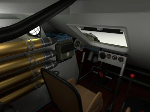 eastern front armor pack with interior v2 3D Model