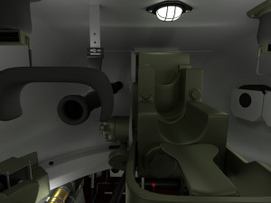 eastern front armor pack with interior v2 Modelo 3D