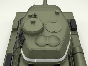 eastern front armor pack with interior v2 Modelo 3D