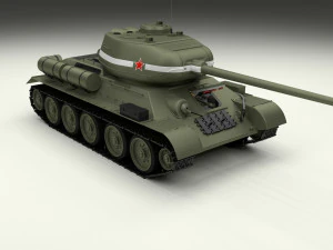 इंटीरियर और इंजन बे के साथ ईस्टर्न फ्रंट आर्मर पैक v1 3D मॉडल
