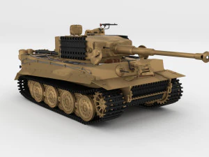 इंटीरियर और इंजन बे के साथ ईस्टर्न फ्रंट आर्मर पैक v1 3D मॉडल