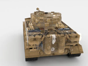 इंटीरियर और इंजन बे के साथ ईस्टर्न फ्रंट आर्मर पैक v1 3D मॉडल
