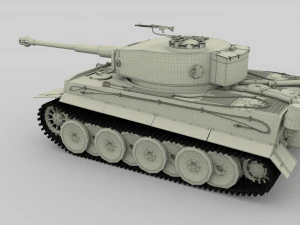 इंटीरियर और इंजन बे के साथ ईस्टर्न फ्रंट आर्मर पैक v1 3D मॉडल