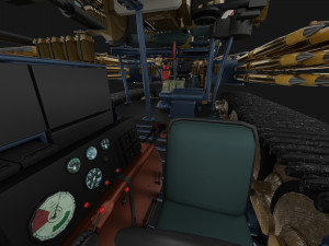 eastern front armor pack with interior and engine bay v1 3D मॉडल
