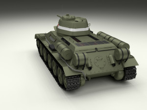 eastern front armor pack with interior and engine bay v1 3D मॉडल