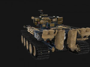 इंटीरियर और इंजन बे के साथ ईस्टर्न फ्रंट आर्मर पैक v1 3D मॉडल