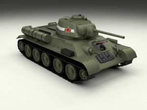 eastern front armor pack with interior and engine bay v1 3D मॉडल