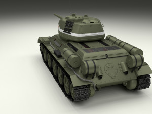 eastern front armor pack with interior and engine bay v1 3D मॉडल